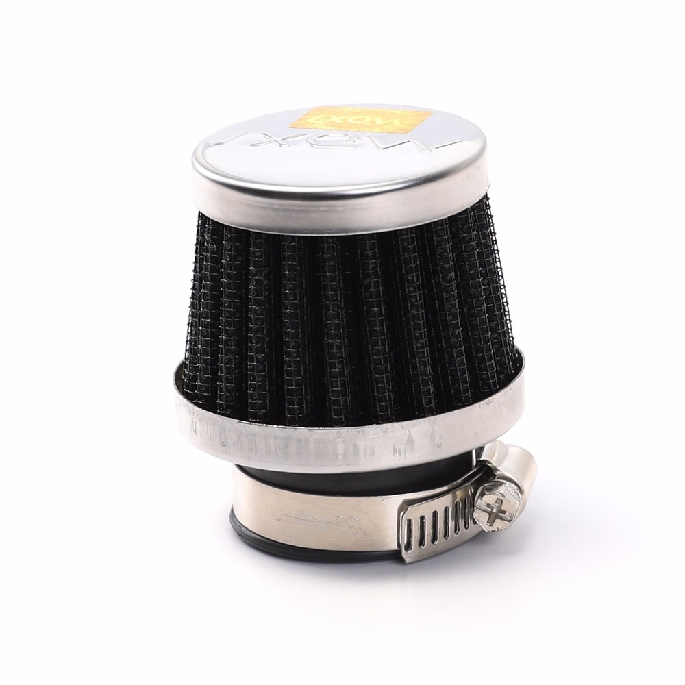PERFORMANCE 28mm HI FLOW CHROME POD AIR/FILTER UNIVERSAL CLEANER