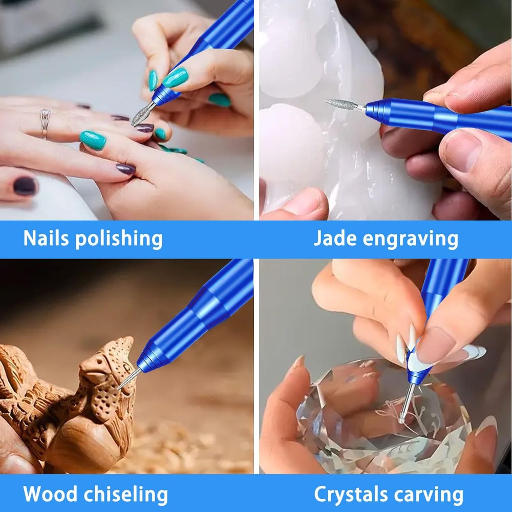 USB Rechargeable Engraving Pen - Versatile Customizer Engraver Tool for Jewel...