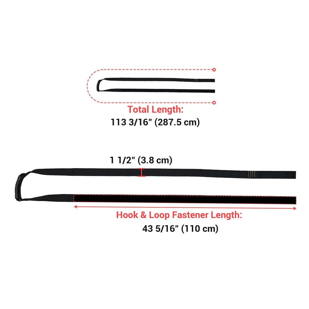 Yessources Box Carrying Strap with Handle Hold 220Lbs for Safely Moving 2 Pack