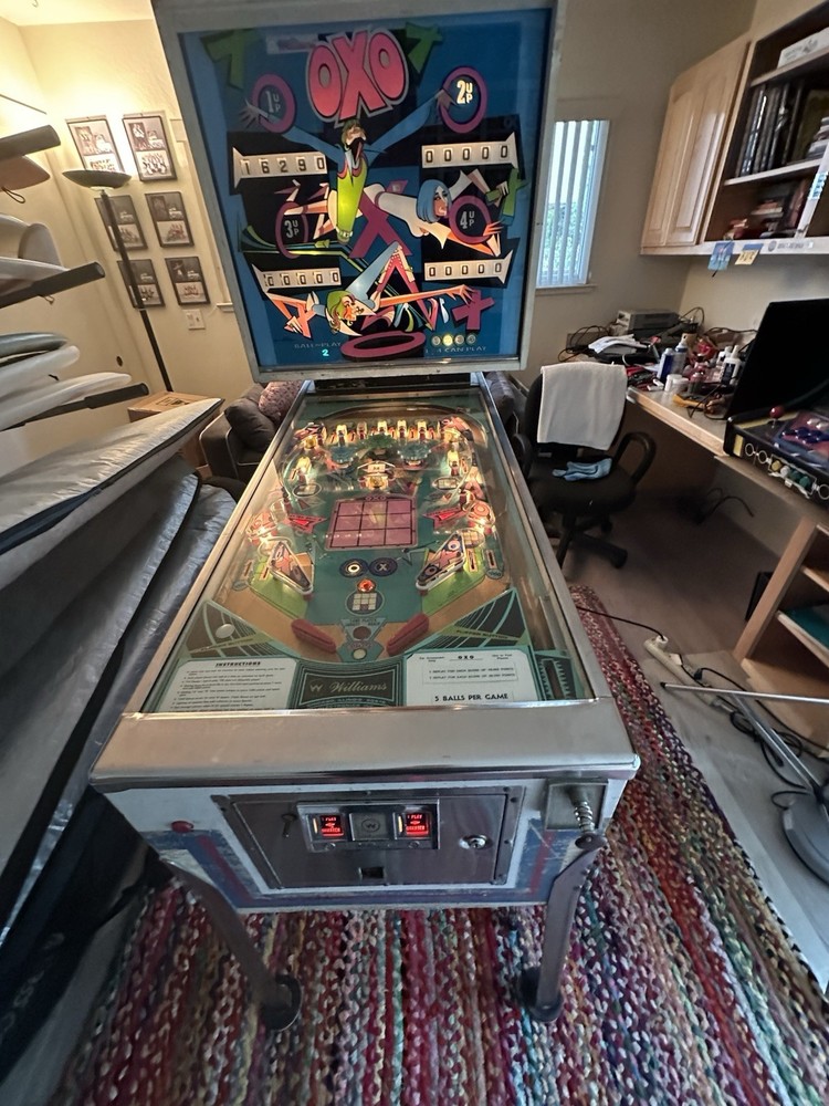 Williams XOX Pinball Machine 1973