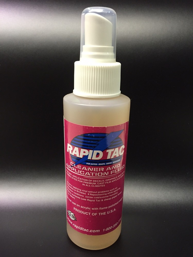 2 pack Rapid Tac 4 oz bottle with sprayer - Same Day Shipping