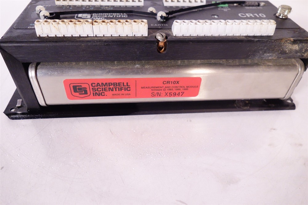 Campbell Scientific CR10X + Wiring Panel