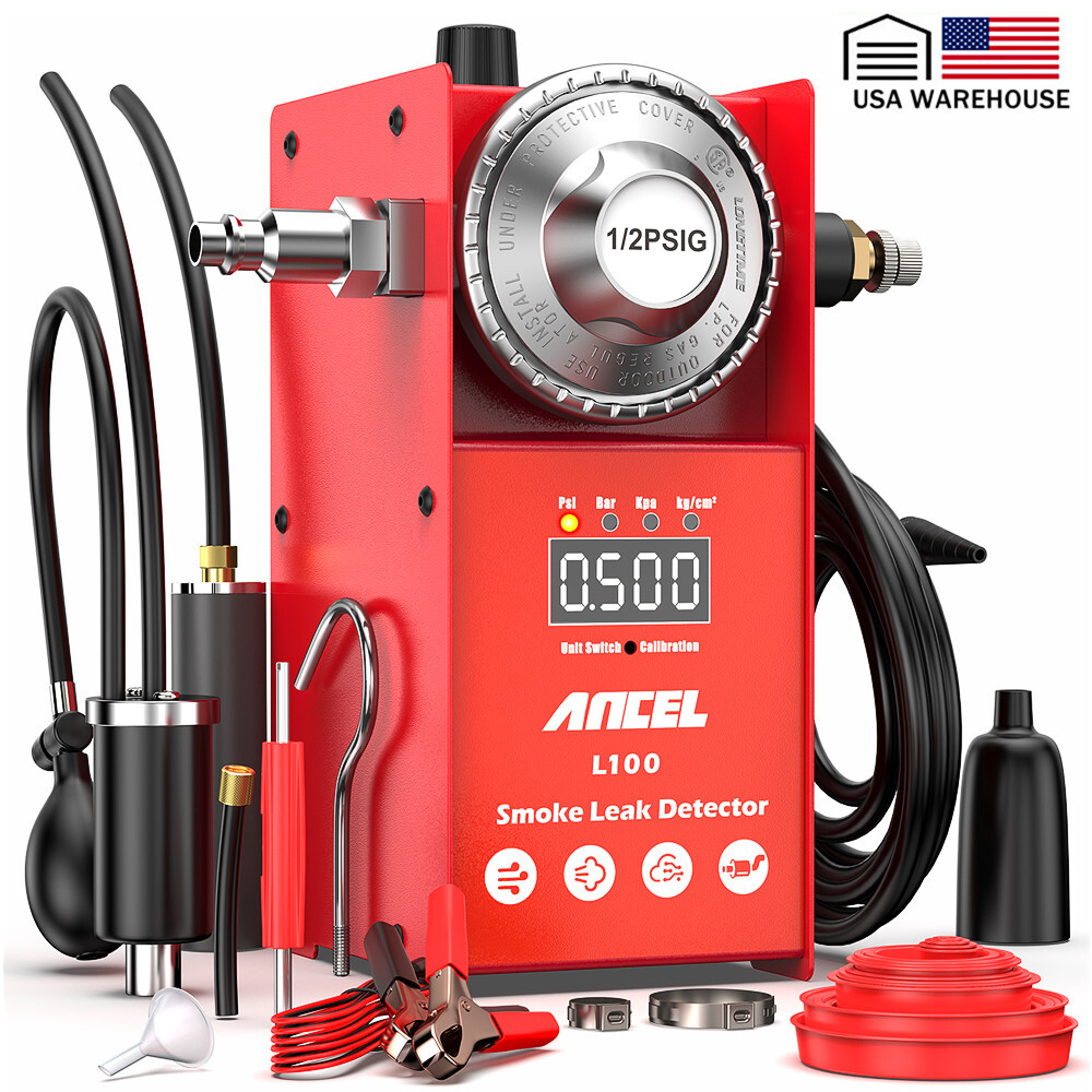 Digital Auto Vacuum Fuel EVAP Smoke Machine Leak Detector Test Diagnostic Tool