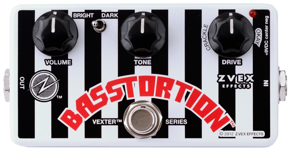 Z.Vex Effects Basstortion Effects Pedal New Distortion