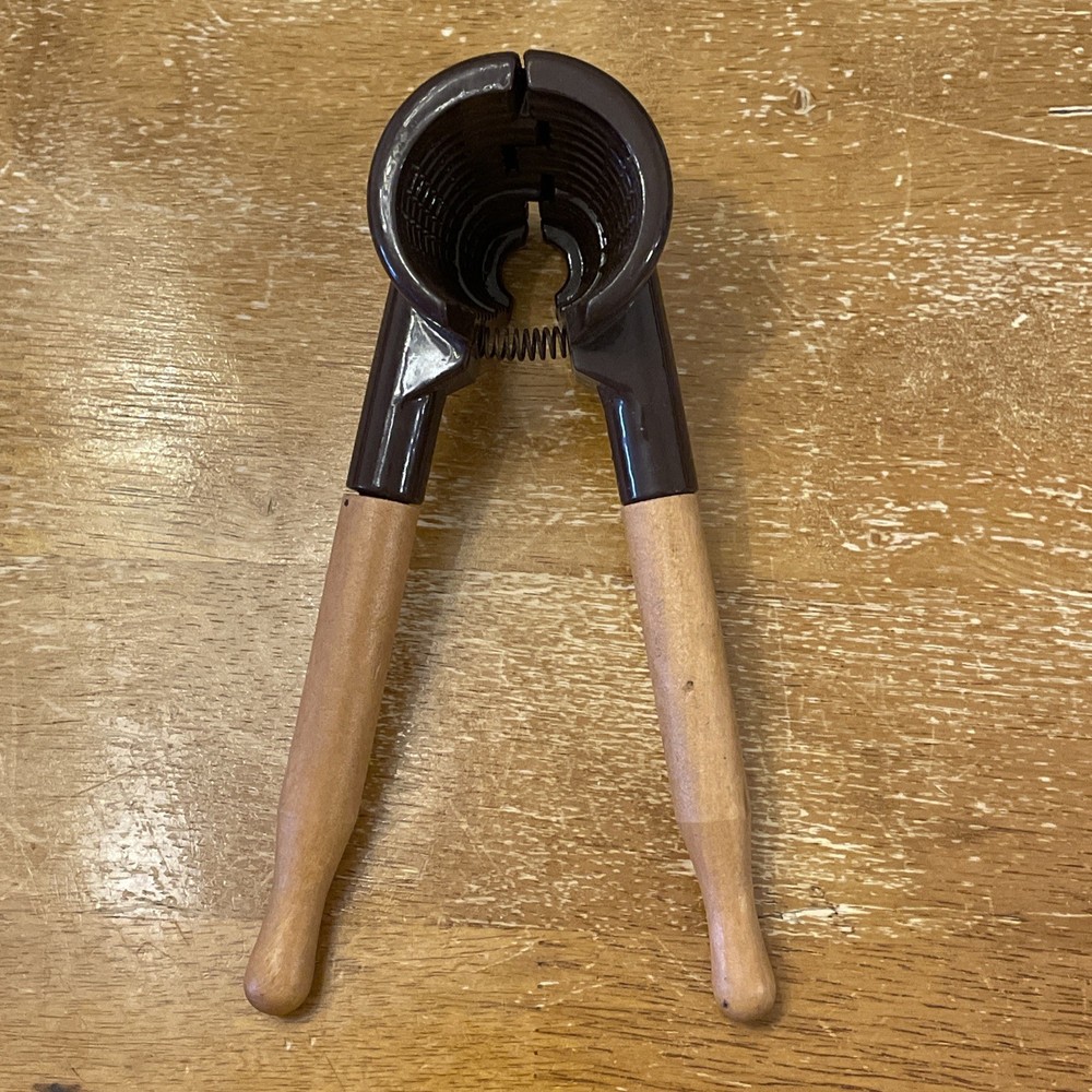 Nut Cracker and wooden handle , Walnut Cracker Tool for Pecans Nuts,