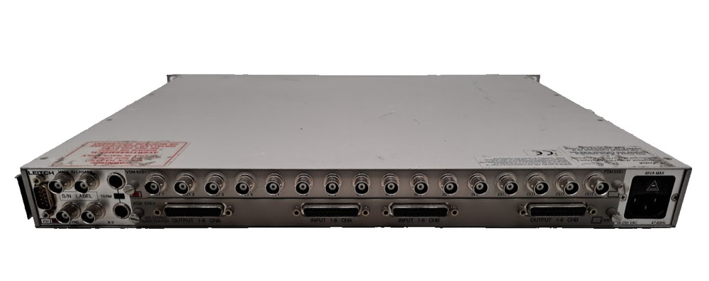 Leitch RCP-8X8P 1RU remote 8x8 programmable push button panel