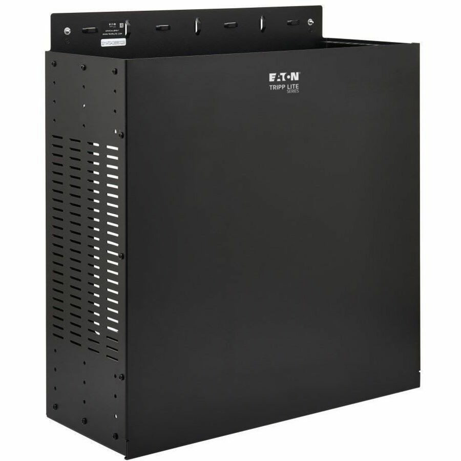 Tripp Lite SmartRack 4U Low-Profile Vertical-Mount Vented Enclosure Black