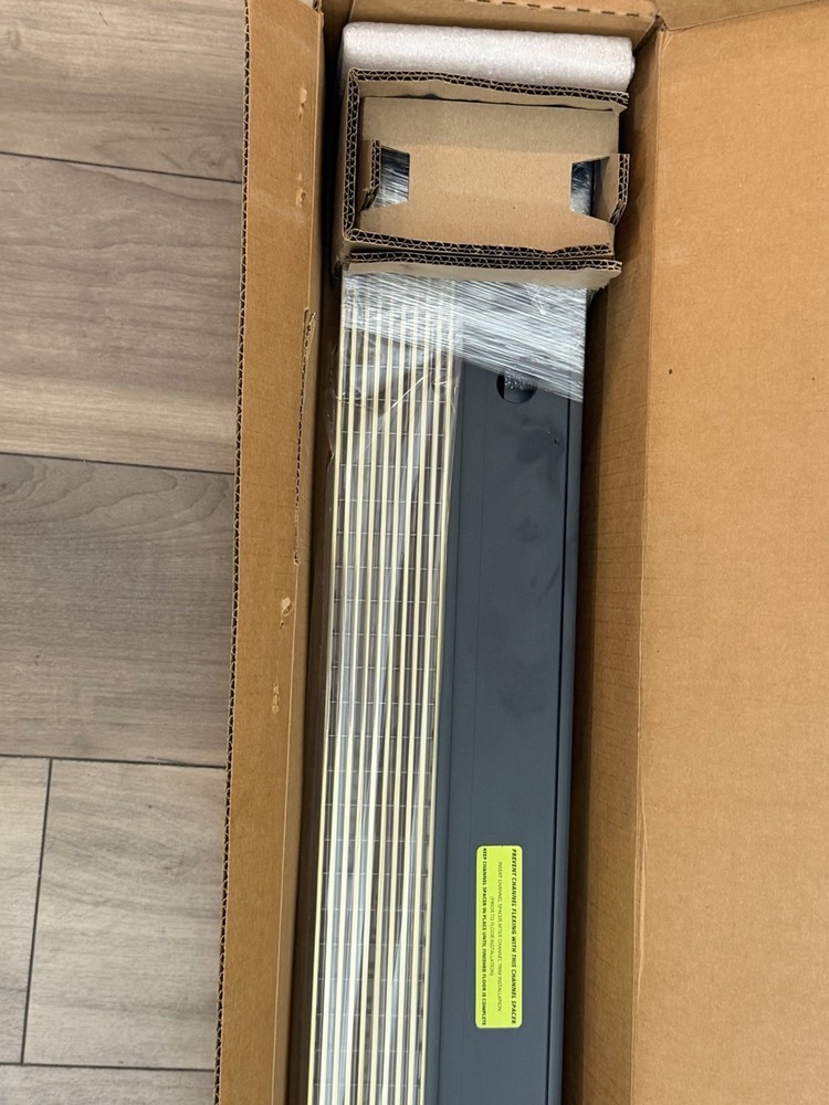 Infinity Drain 36" S-AG 65 Linear Drain Complete Kit with 2 1/2 Wedge Wire Grate
