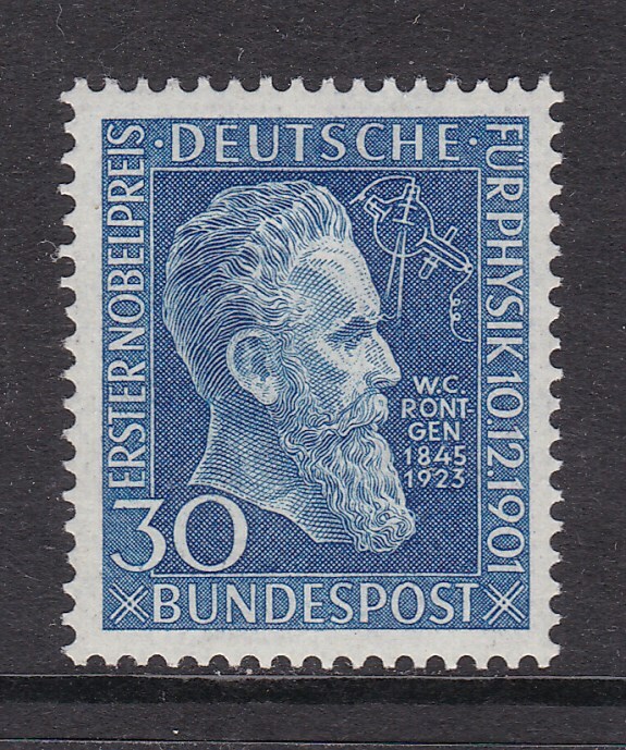 Germany 1951 Rontgen SG1073 MINT light hinge