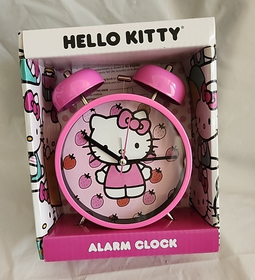 Hello Kitty Alarm Clock (Brand New)
