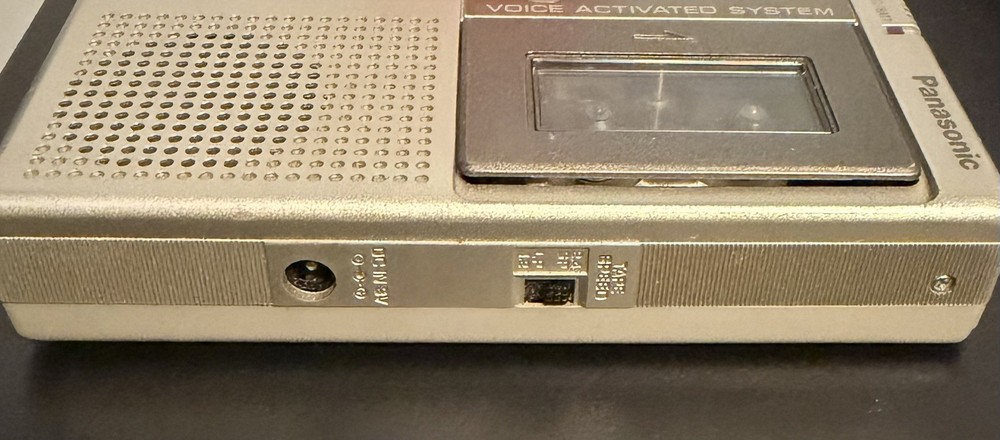 Vintage Panasonic Microcassette Recorder - Model RN-109A