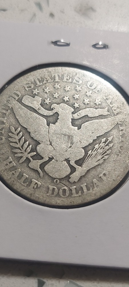 1898 O Barber Half Dollar
