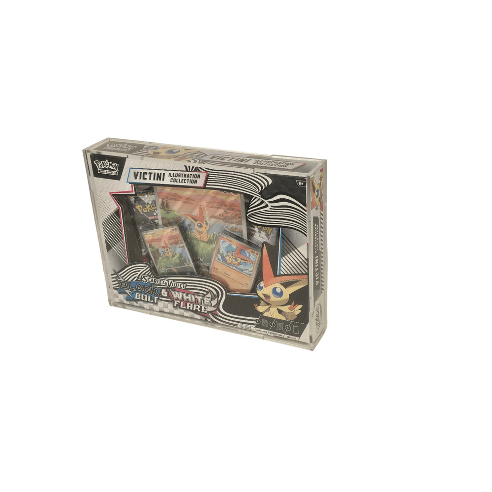 Acrylic Display Case for Pokemon Victini Illustration