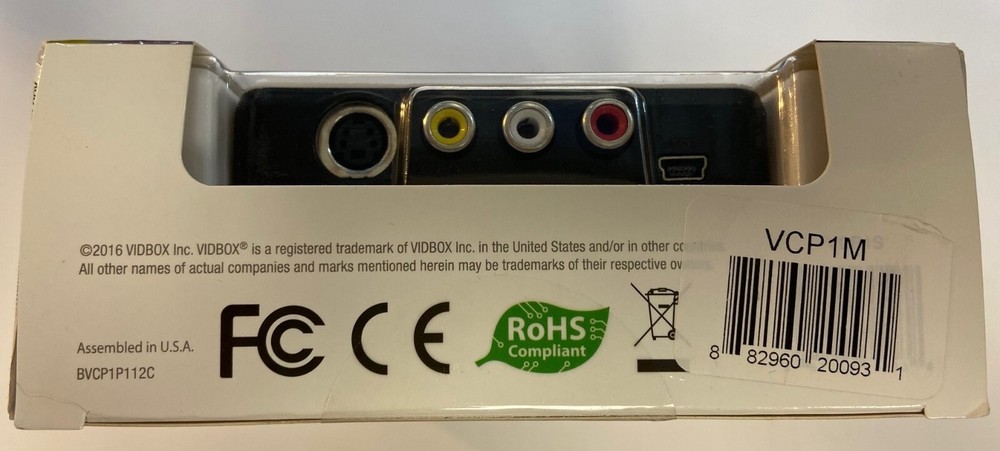 VIDBOX Video Conversion for PC PC solution VCP1M **NEW**