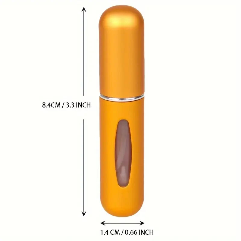 10Pcs Refillable Perfume Atomizer Spray Bottle Portable Mini Empty Atomizer