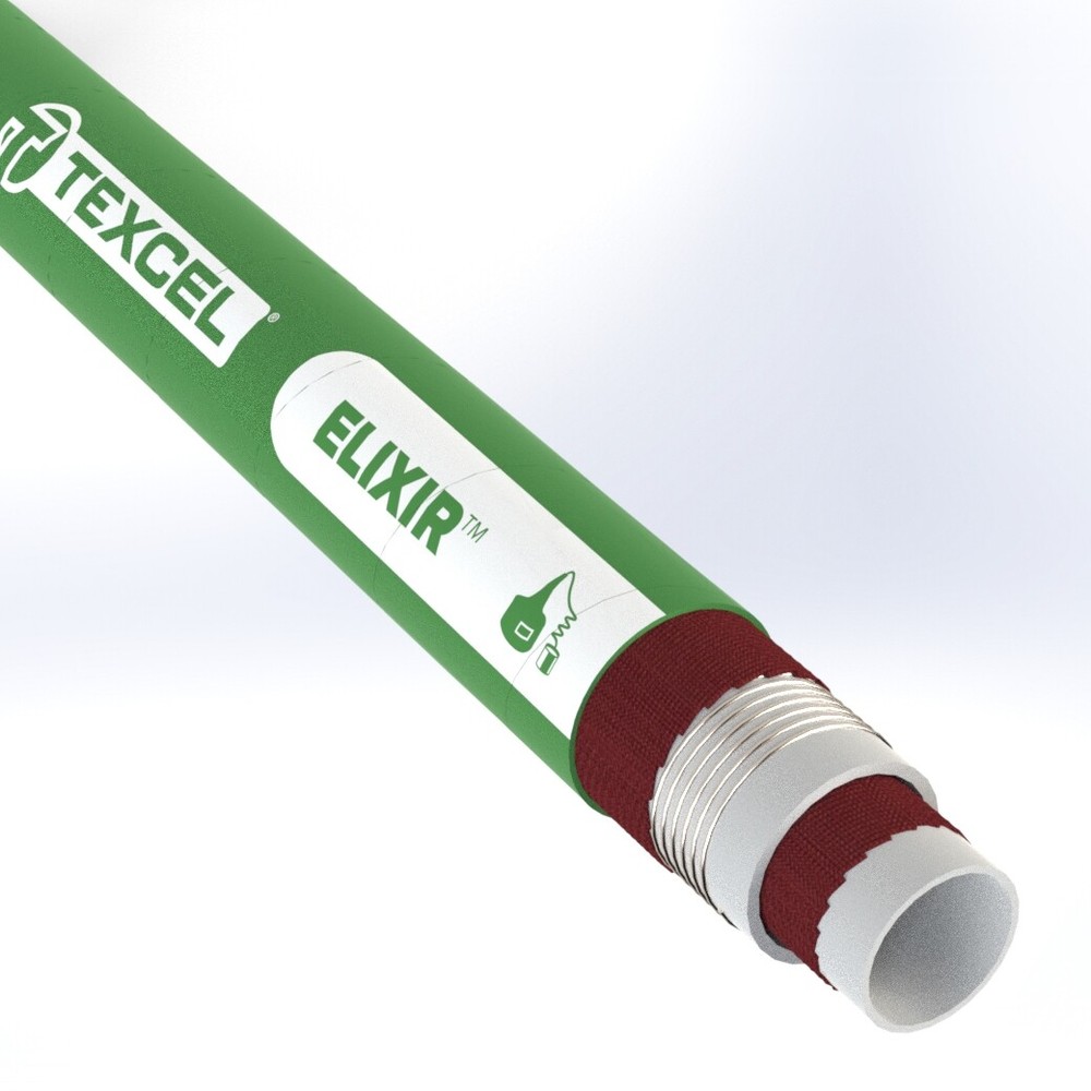 1" Texcel ELIXIR Series Distillery Hose - 5 ft - FDA Approved