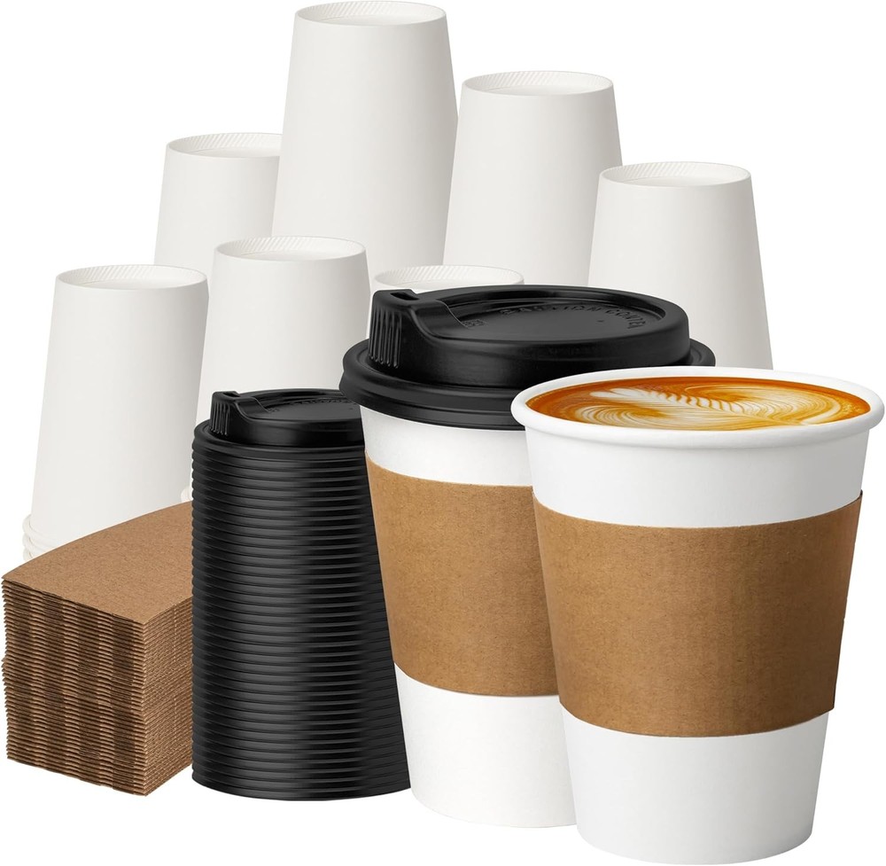 Disposable Paper Coffee Cups [], White Hot Coffee Cups,