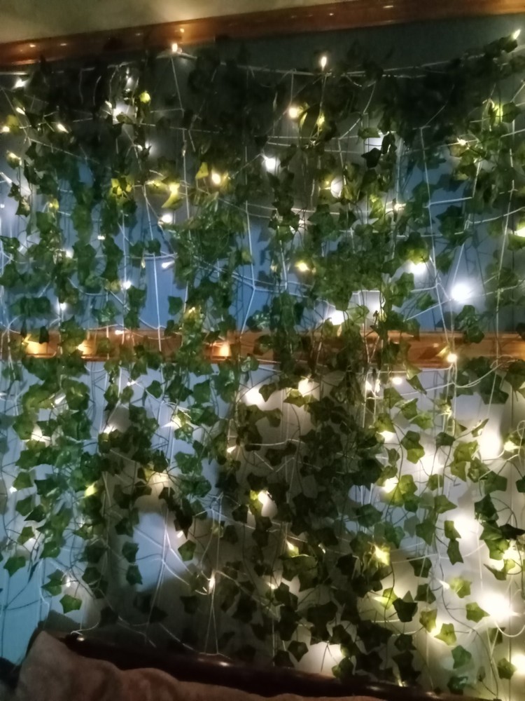 COCOBOO 14 piece 98ft Vines with 100 LED String Lights