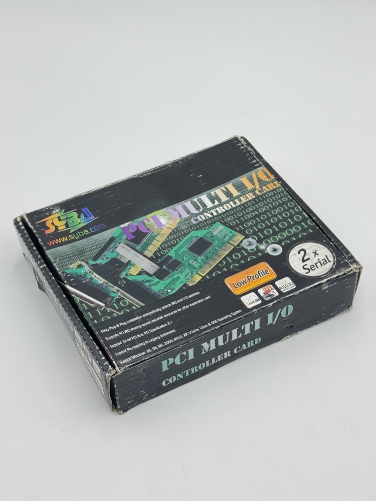 Syba PCI Multi I/O Controller Card SD-LP-MCS2S New