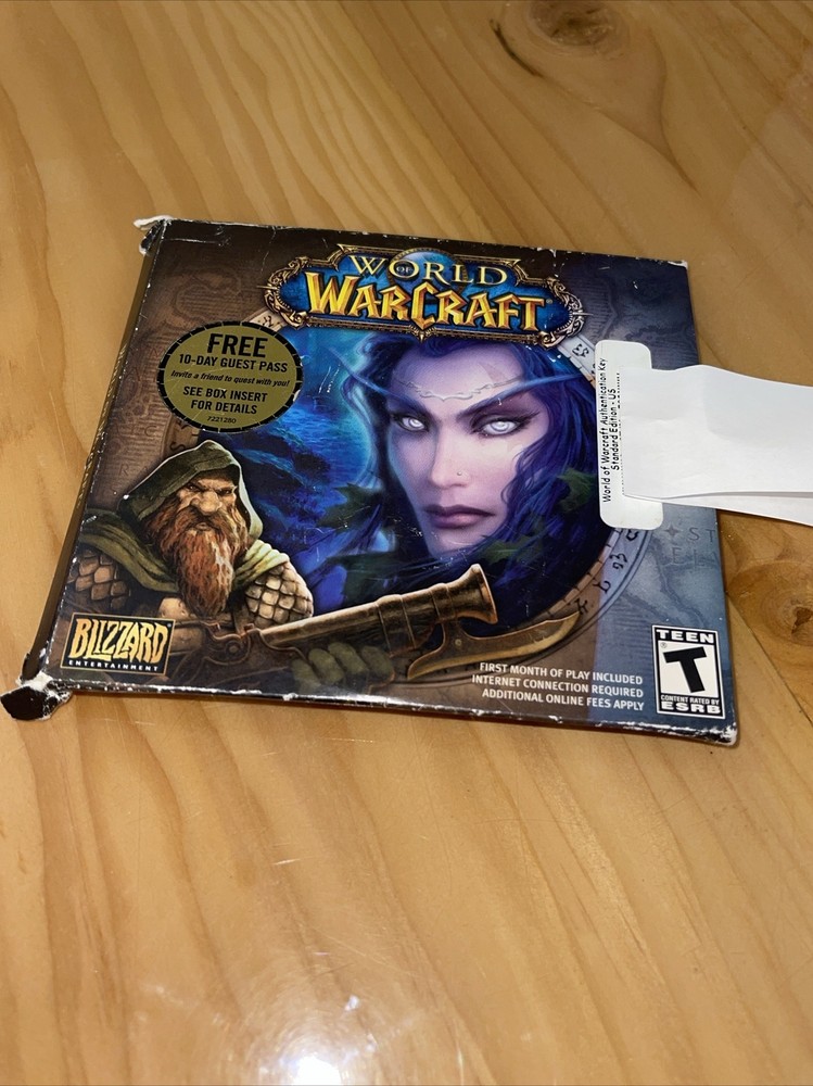 World Of Warcraft Computer Software 5 Discs