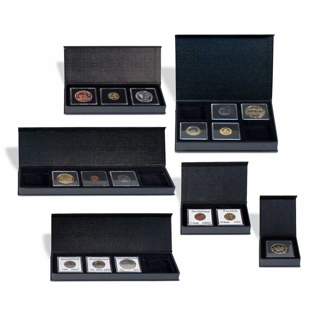 Airbox Coin Holder Display Stand Setup Box 2x2 Storage Capsule Case Snap Magnet