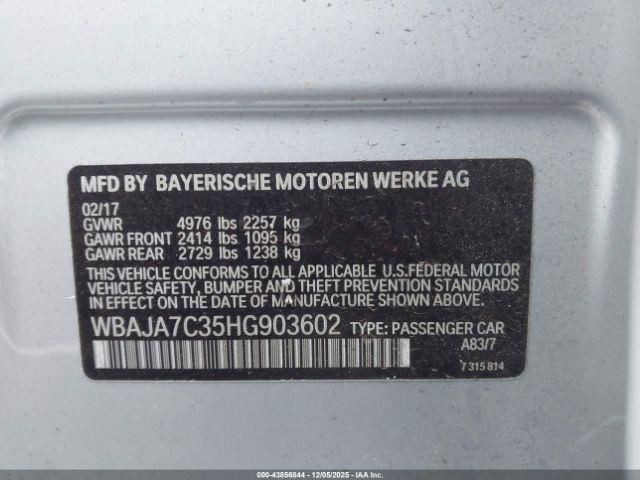 530I 2017 Glove Box 4947008