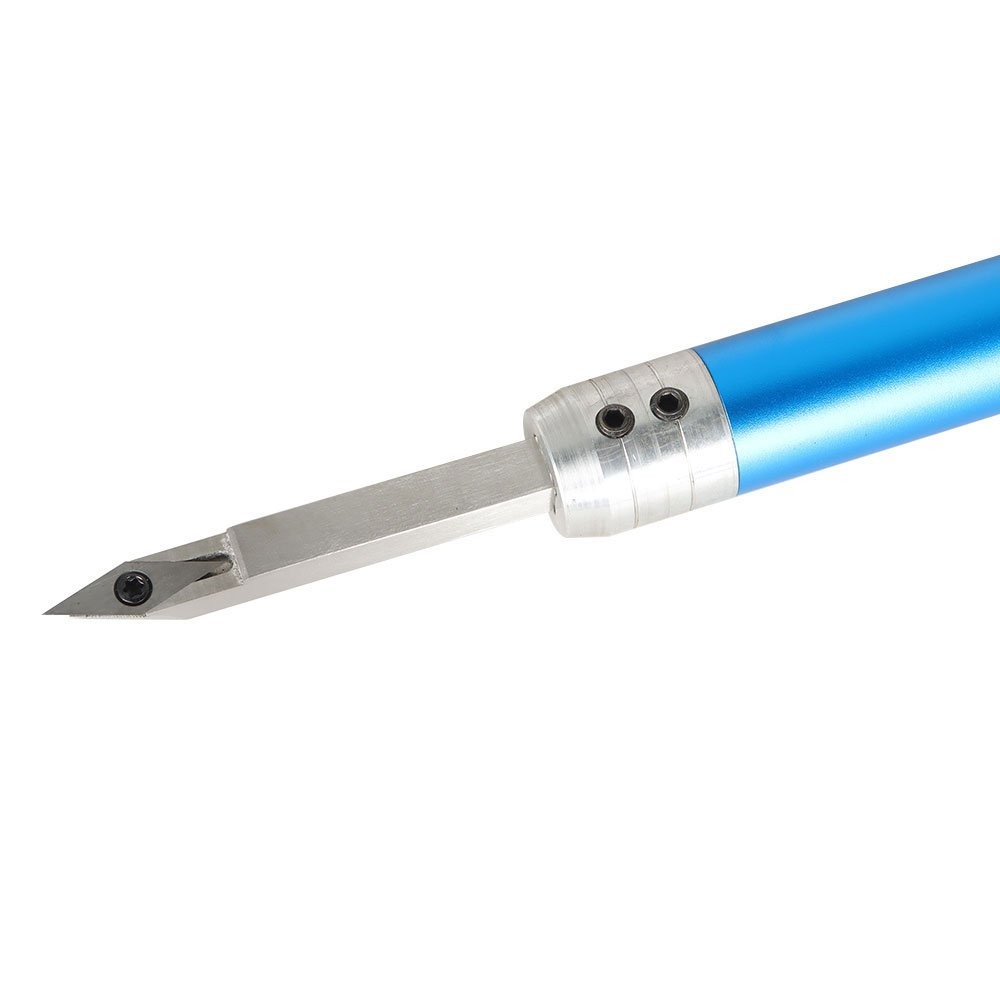 6 Pack 11 Inch Carbide Wood Turning Lathe Tools With 4 Extra Replacement Inserts