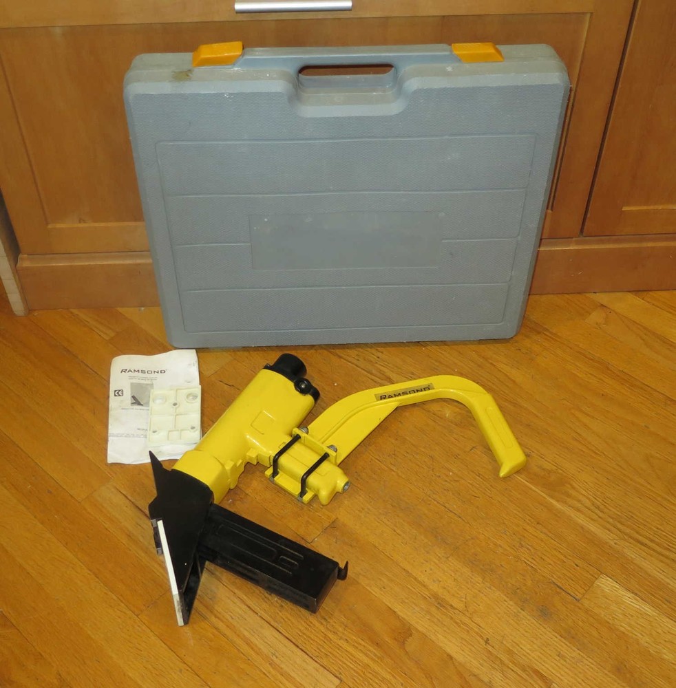 Ramsond Pneumatic Flooring Stapler WF-0051S with Case