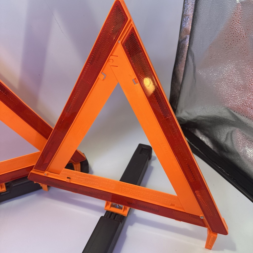 TRIANGLE FLARE KIT JAMES KING & CO WARNING MODEL 1005 Complete {46}