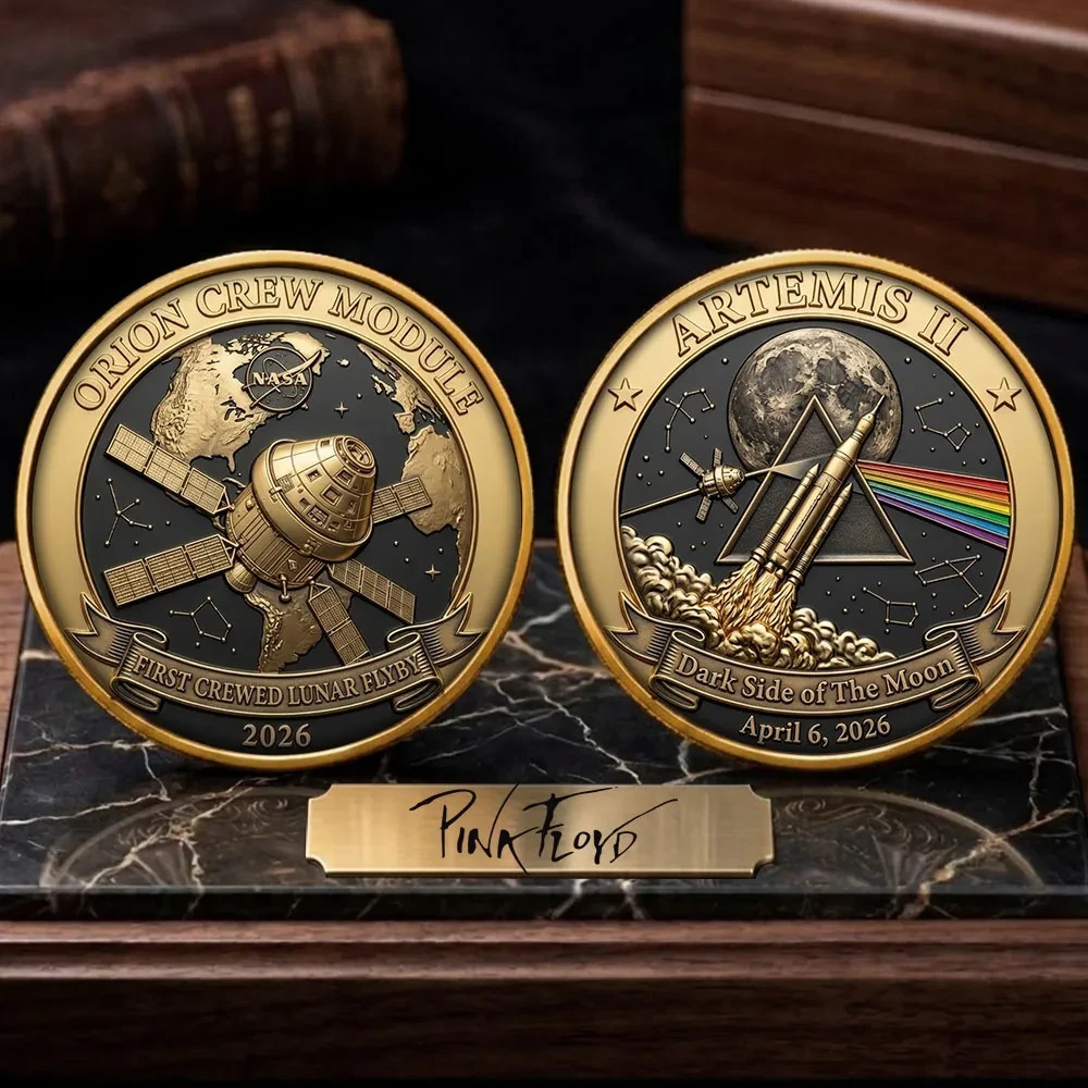 Pink Floyd x Artemis II Commemorative Coin