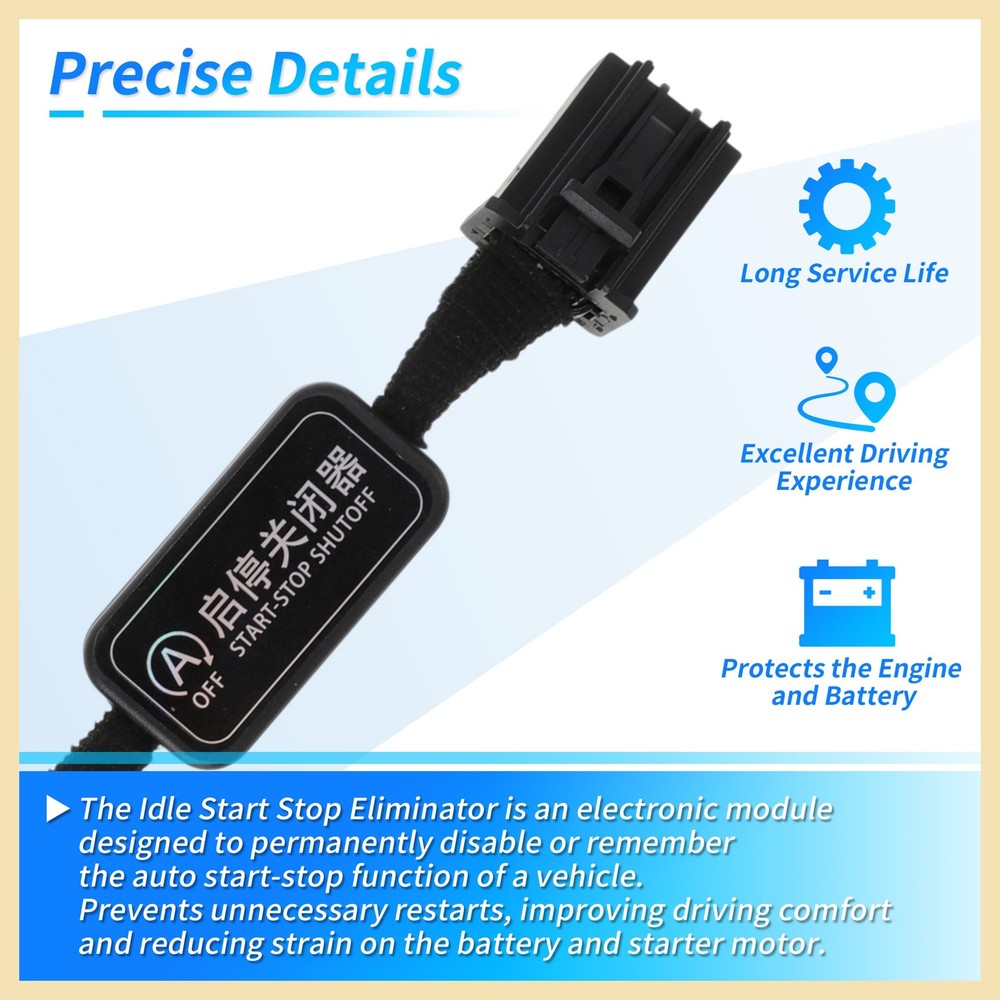 Idle Start Stop Eliminator for GMC Sierra 1500 Auto Start/Stop Disable 1 Pc