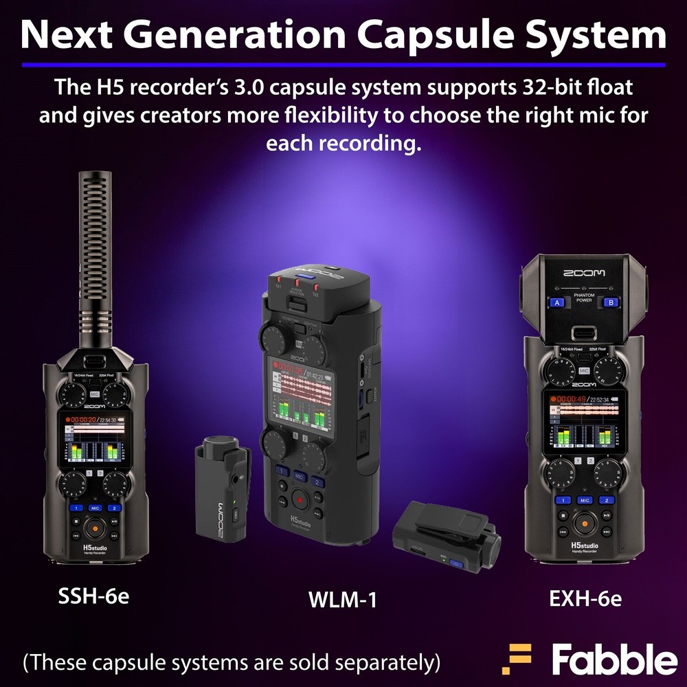 Zoom H5 Studio Handy Recorder Bundle