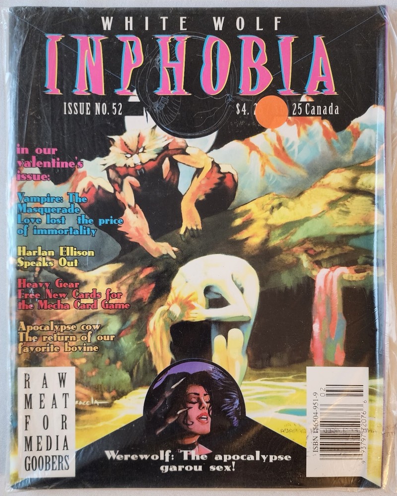 White Wolf Inphobia Issue 52 - Sealed