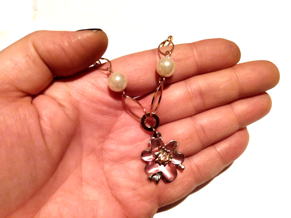 Haunted Ghost Necklace, The Hoyt Library Ghost!