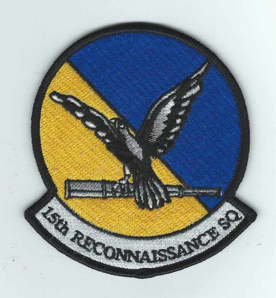 15th RECONNAISSANCE SQUADRON(ORIGINAL 97/98 FIRST RUN) patch