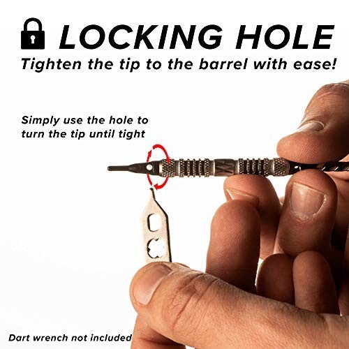 Super Short 2BA Thread Soft Tip Dart Points - Tufflex S.S. (100/1000 Pack)