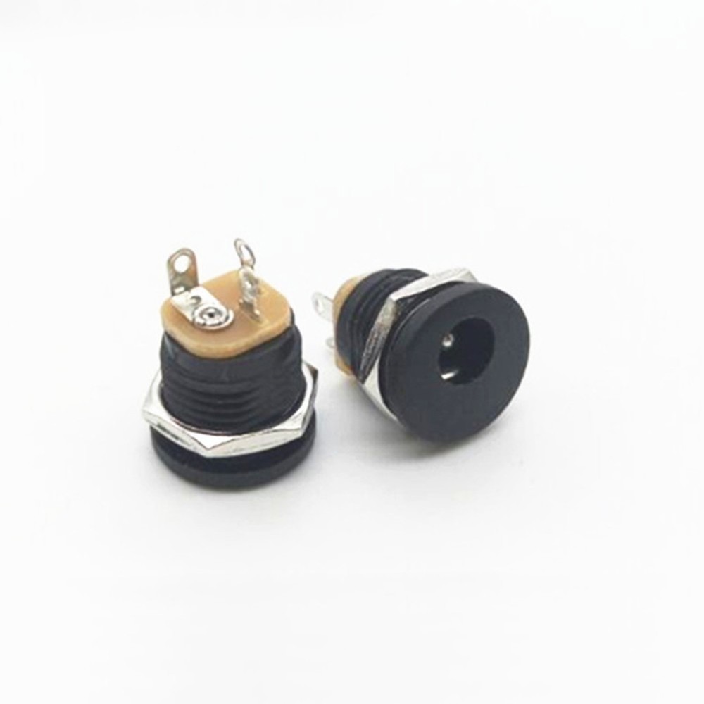 Guitar Effects For Pedal Power Socket Set 10Pcs DC Connectors 2 1mm Diameter