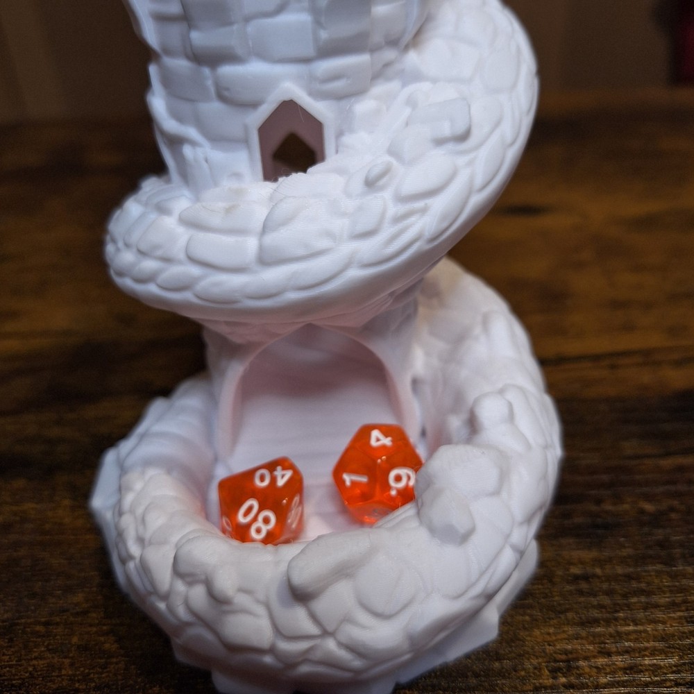 The Basilisk Dice Tower – 3D Printed