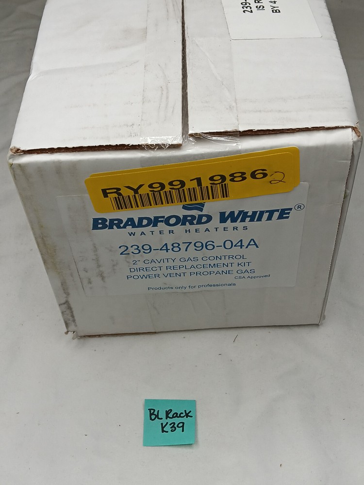 Bradford White Propane Gas Valve 239-48796-04A