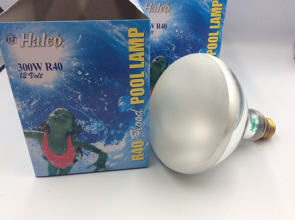 Halco Lighting R40FL300-12V 12V 300W Flood Lamp Replacement Pool Bulb