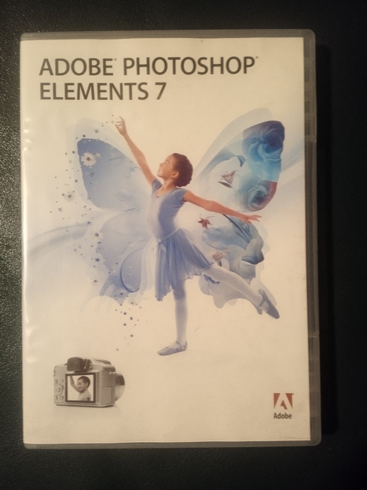 Adobe Photoshop Elements 7 Photo Enhancement Modification Software