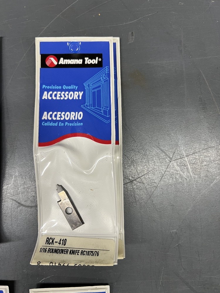 Amana Tool Groove Insert Engraving Set