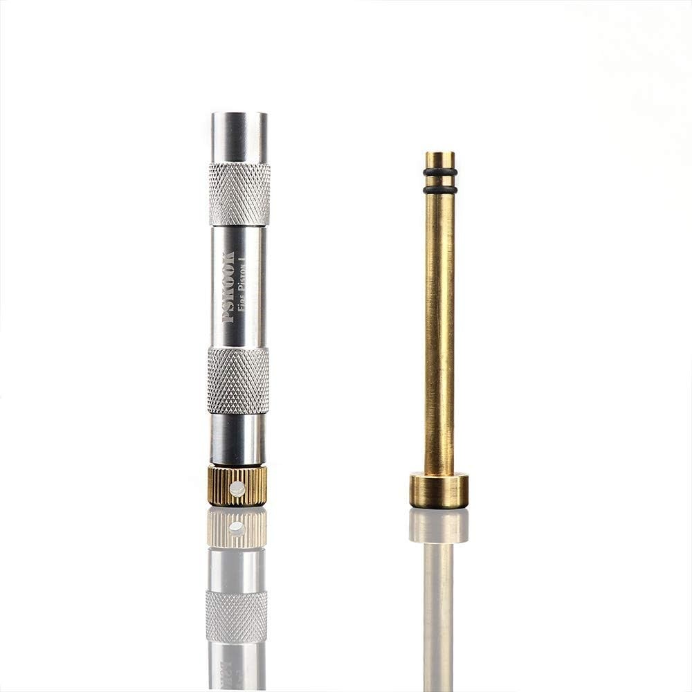 Metal Fire Piston Survival Camping Fire Starter Educational Kit