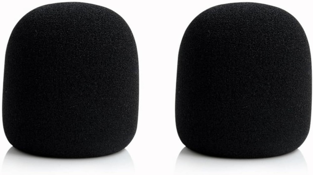 2 x Pop Screen Compatible with Blue Yeti Microphone Microphone Filter Foam Wind