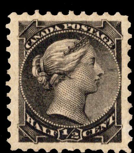 Canada Scott 34 Unused with partial orginal gum.