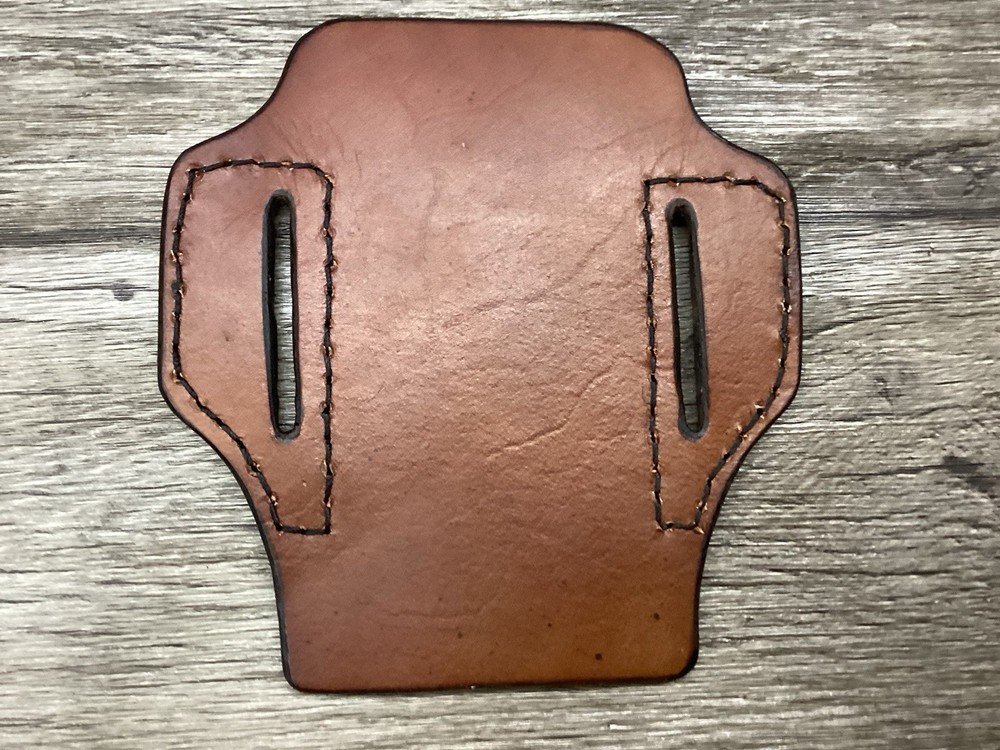 Leather Folding Clip Knife Sheath (Sheath Only)