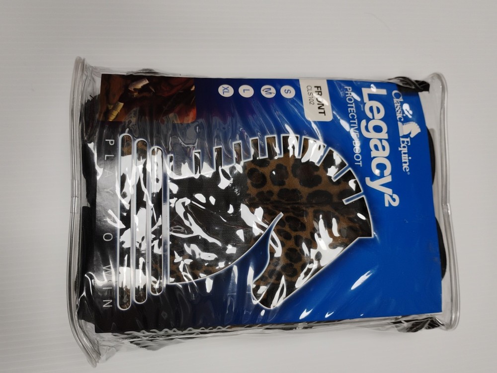 New In Package Classic Legacy CLS102 Front Boots Cheetah/Leopard Medium