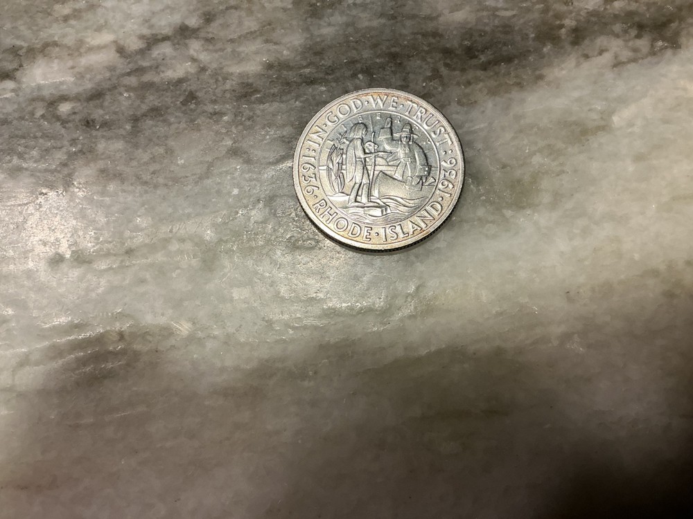 1936 Rhode Island Silver Commemorative Half Dollar