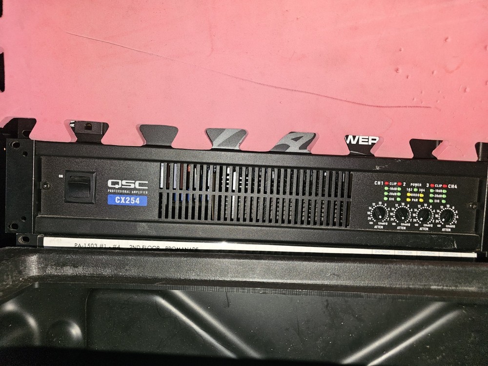 Qsc cx254 amp