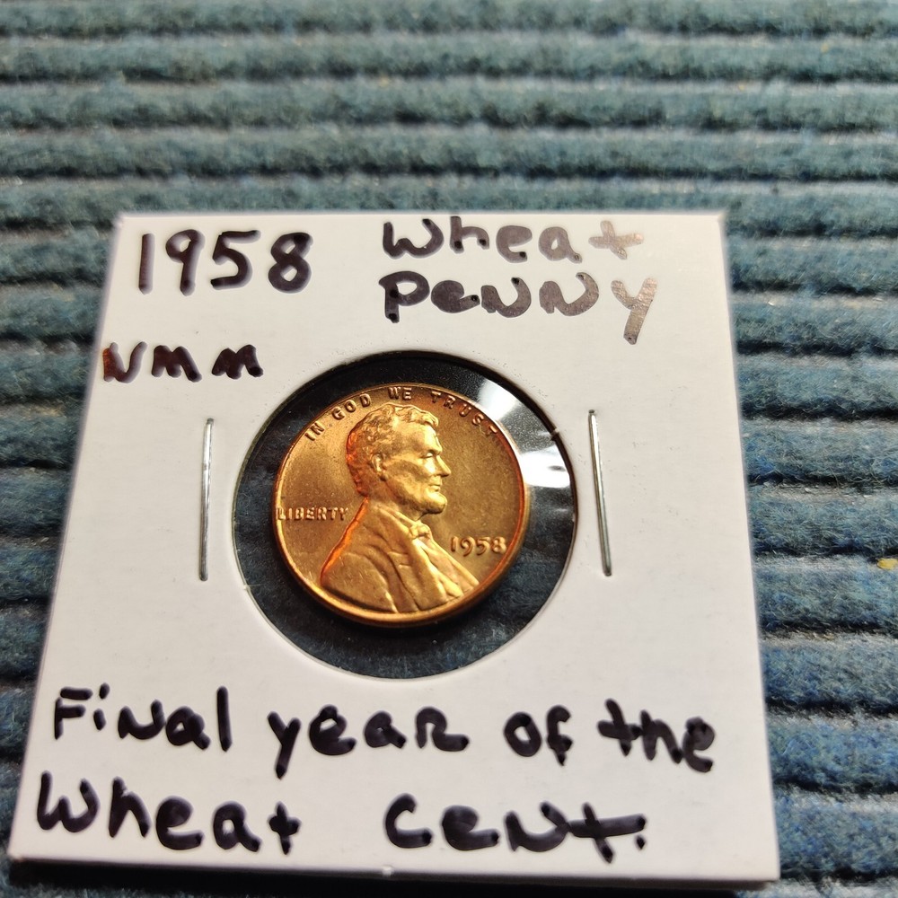 1958 Wheat Penny super nice coin